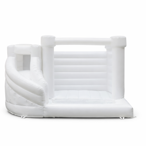 13Ft White Bounce House 2